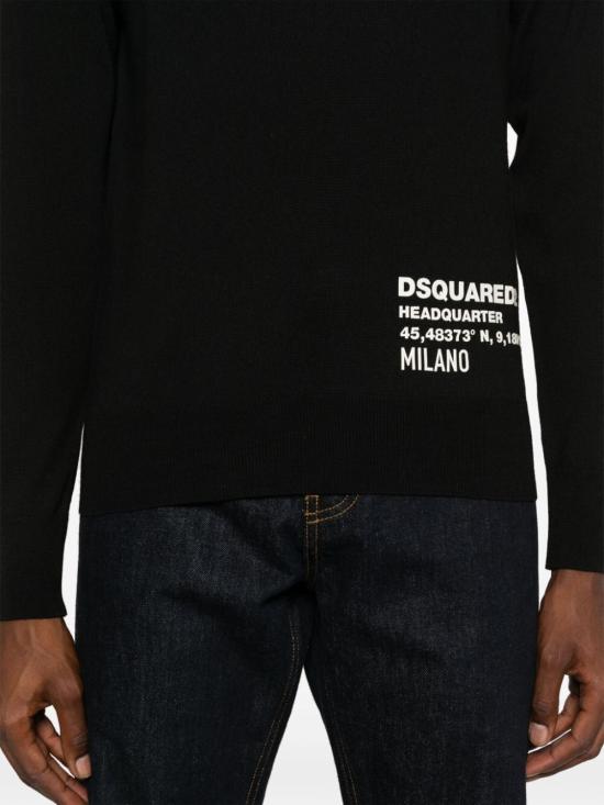 24FW 디스퀘어드2 긴팔 티셔츠 S74HA1482D13026 900C - DSQUARED2