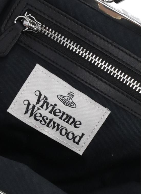 25FW 비비안웨스트우드 토트백 4B010005WL001LN403 Black - VIVIENNE WESTWOOD