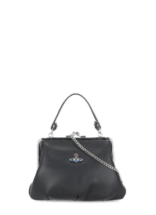 25FW 비비안웨스트우드 토트백 4B010005WL001LN403 Black