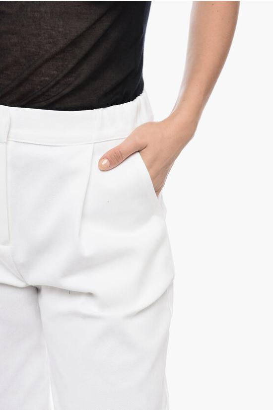  에드라 크롭 팬츠 210081156 BIANCO White - EDRA