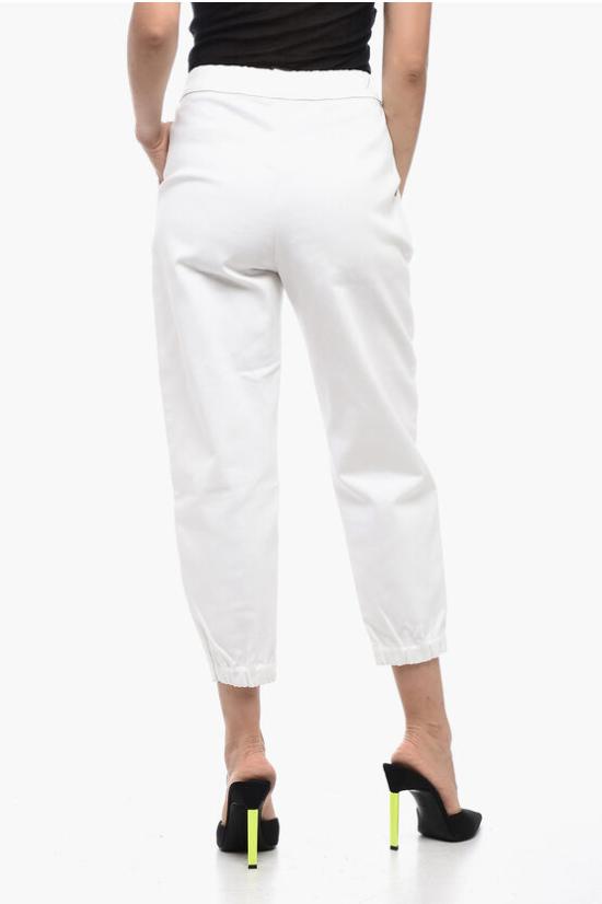  에드라 크롭 팬츠 210081156 BIANCO White - EDRA