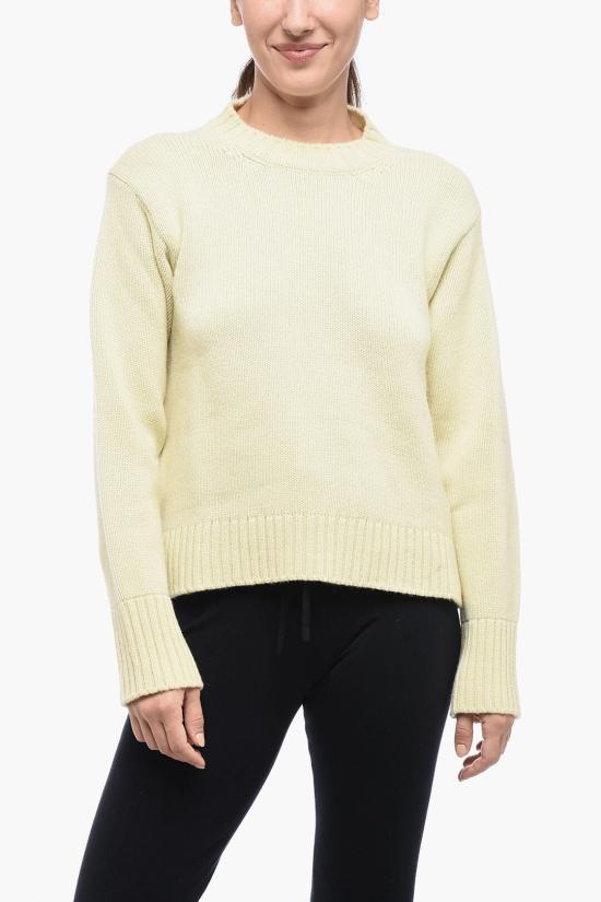  질샌더 스웨터 J02GP0037J13203 337 Yellow