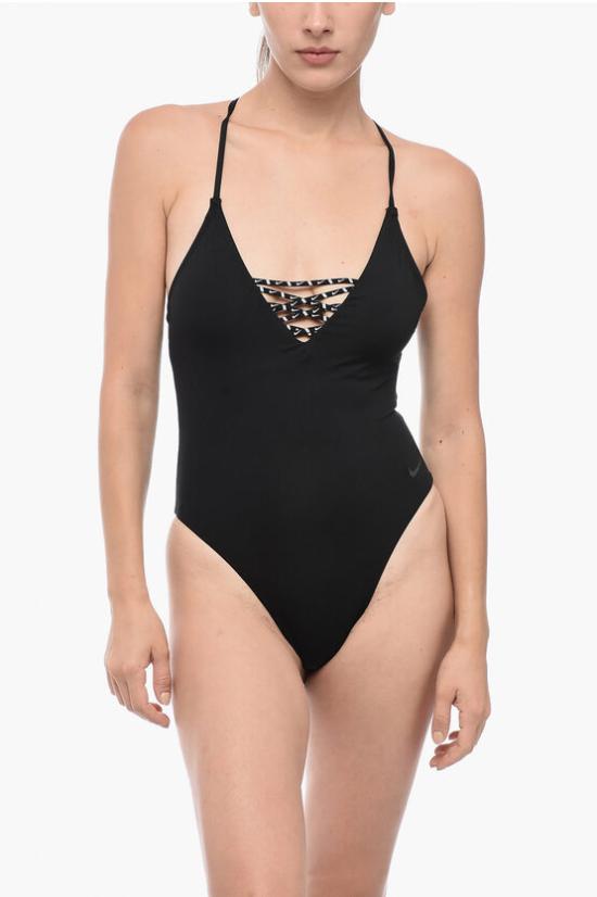  나이키 원피스 수영복 NESSE238 001 Black