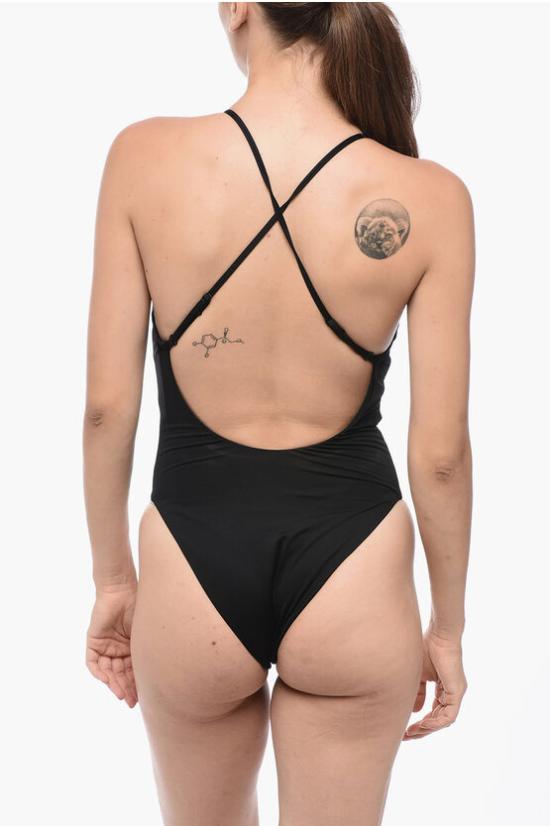  나이키 원피스 수영복 NESSE238 001 Black - NIKE