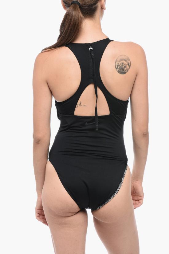  나이키 원피스 수영복 NESSE161 001 Black - NIKE