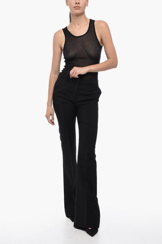  베르사체 스트레이트 팬츠 10057371A005371B000 Black - VERSACE