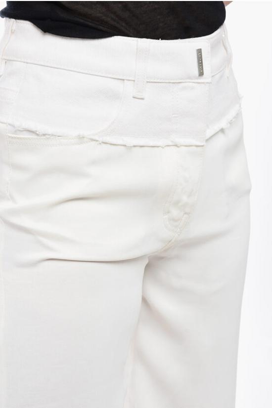  지방시 스트레이트 팬츠 BW50W G5Y6G 100 White - GIVENCHY