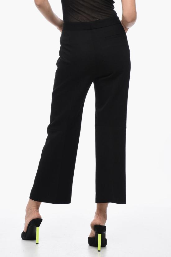  질샌더 스트레이트 팬츠 J02KA0157 J40021 001 Black - JIL SANDER