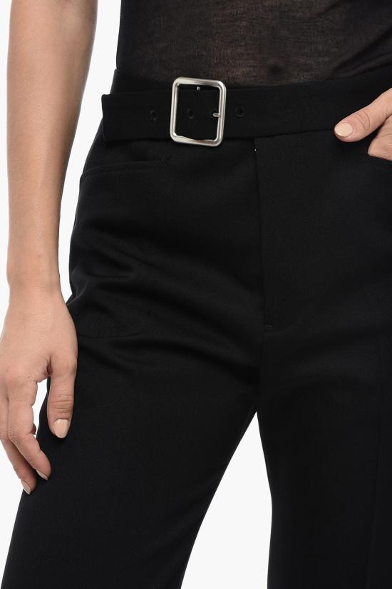  질샌더 스트레이트 팬츠 J02KA0157 J40021 001 Black - JIL SANDER