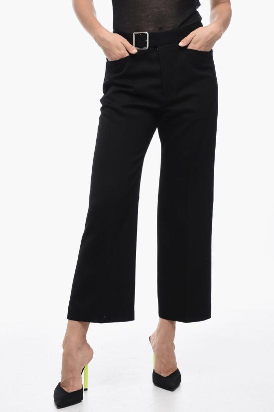  질샌더 스트레이트 팬츠 J02KA0157 J40021 001 Black