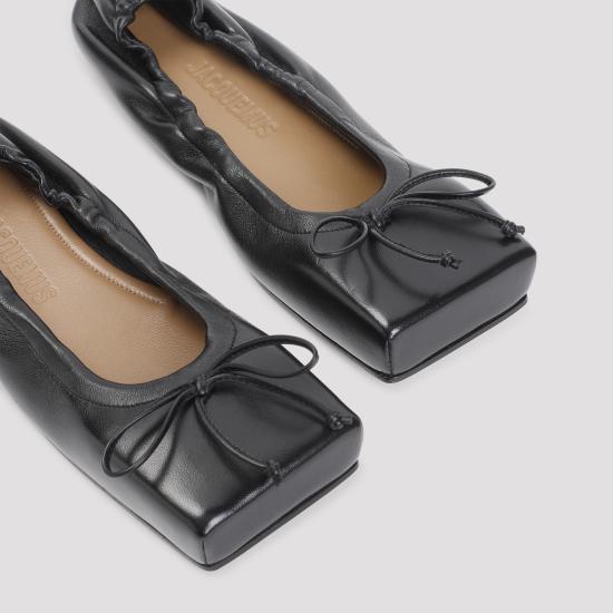 24FW 자크뮈스 플랫 슈즈 243FO157 3073 990 BLACK - JACQUEMUS