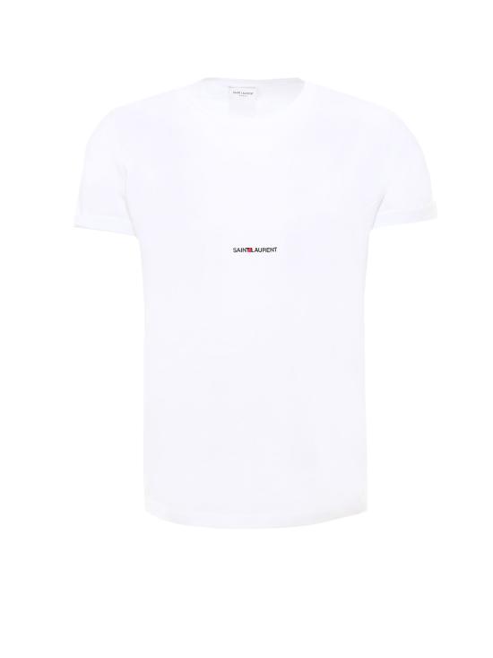 24FW 생로랑 반팔 티셔츠 464572YB2DQ 9000 White - SAINT LAURENT
