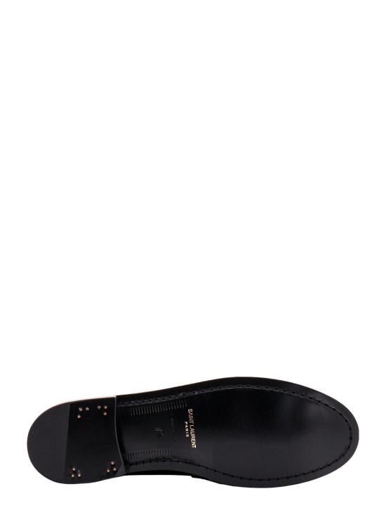 24FW 생로랑 로퍼 755966AO9TT 1000 Black - SAINT LAURENT