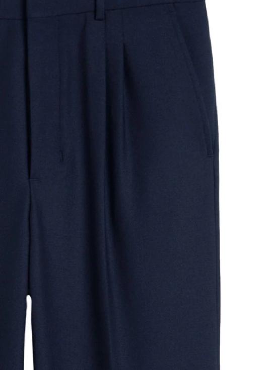 24FW 아미 스트레이트 팬츠 HTR111 PL0002 4011 Blue - AMI