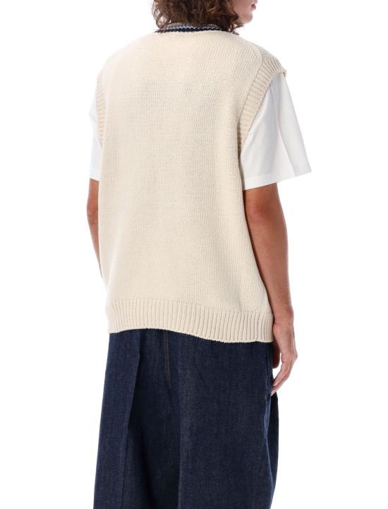 24FW 겐조 니트 베스트 FE65PU4753CH 02 - KENZO