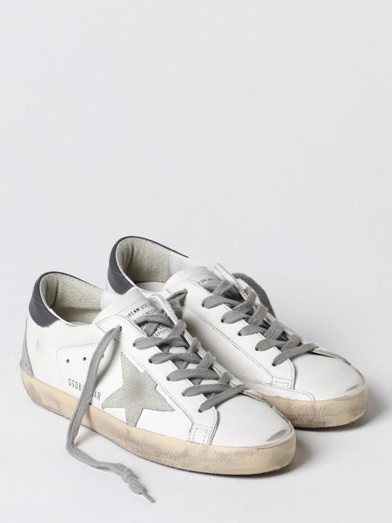 26SS 골든구스 스웨이드 스타 슈퍼스타 클래식 스니커즈 GWF00102F00611311915 White - GOLDEN GOOSE