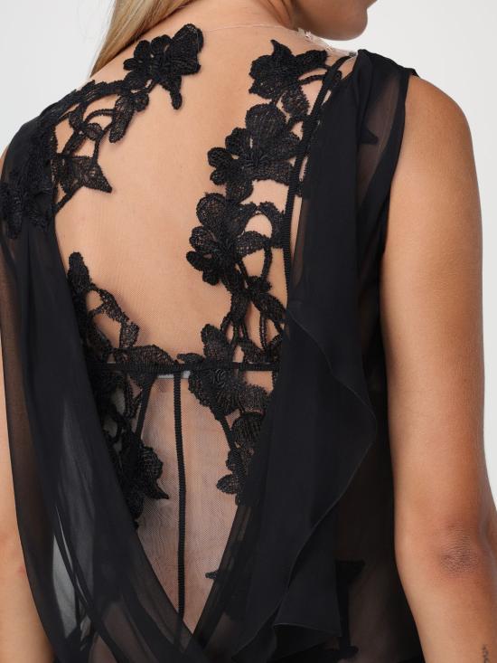  알베르타 페레티 롱 원피스 04155114 0555 Black - ALBERTA FERRETTI