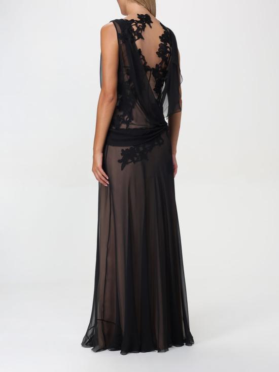  알베르타 페레티 롱 원피스 04155114 0555 Black - ALBERTA FERRETTI