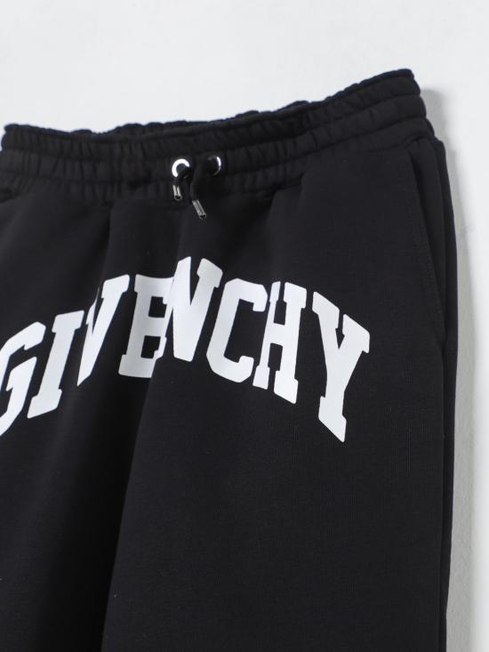 24FW [키즈] 지방시 트레이닝/조거 팬츠 H30299 09B Black - GIVENCHY