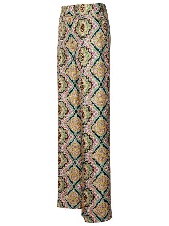  에트로 스트레이트 팬츠 WREA0013 99SA1A1X0810 Multicolor - ETRO