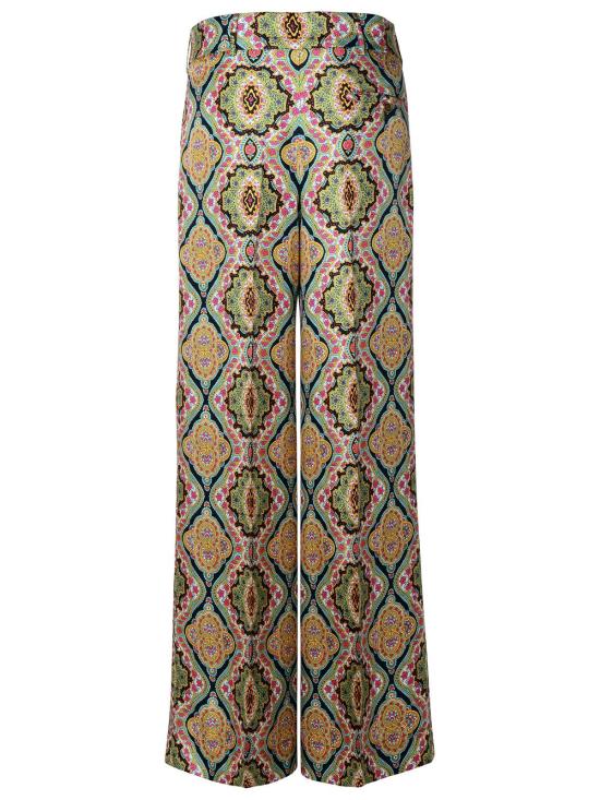  에트로 스트레이트 팬츠 WREA0013 99SA1A1X0810 Multicolor - ETRO