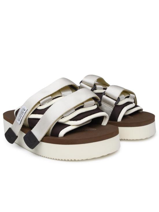  수이코크 뮬/슬리퍼 OG056POIVRB White - SUICOKE