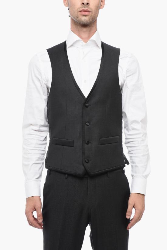  꼬르넬리아니 수트 자켓 858083 0287106 014 Anthracite - CORNELIANI