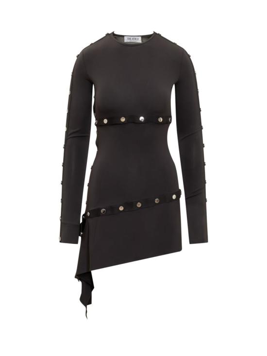  디 아티코 숏 원피스 241WCA273A014 100 Black