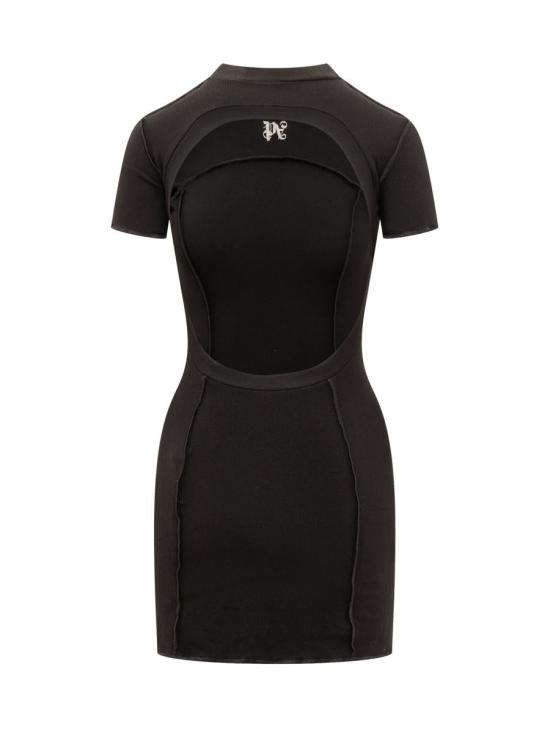  팜앤젤스 숏 원피스 PWDB055S24FAB001 1003 Black - PALM ANGELS