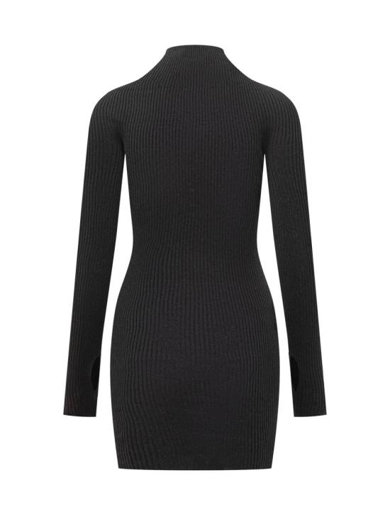 24FW 쿠레쥬 원피스 324MRO466FI0049 9999 Black - COURREGES