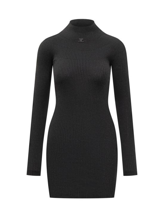 24FW 쿠레쥬 원피스 324MRO466FI0049 9999 Black