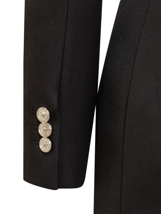  베르사체 숏 원피스 10124341A06750 1B000 Black - VERSACE