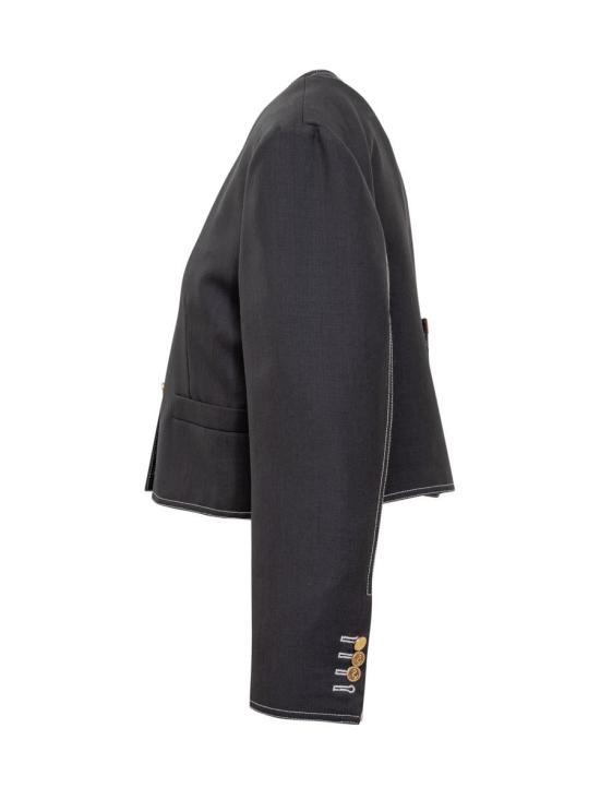  톰브라운 자켓 FBC893A00473 415 BLUE - THOM BROWNE