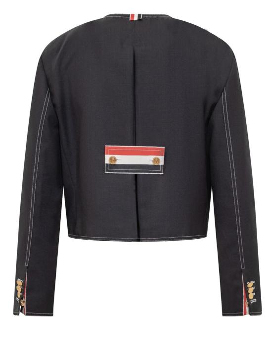  톰브라운 자켓 FBC893A00473 415 BLUE - THOM BROWNE