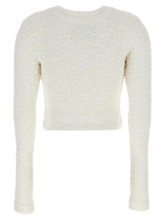 24FW 발렌시아가 가디건 793604T33289000 White - BALENCIAGA