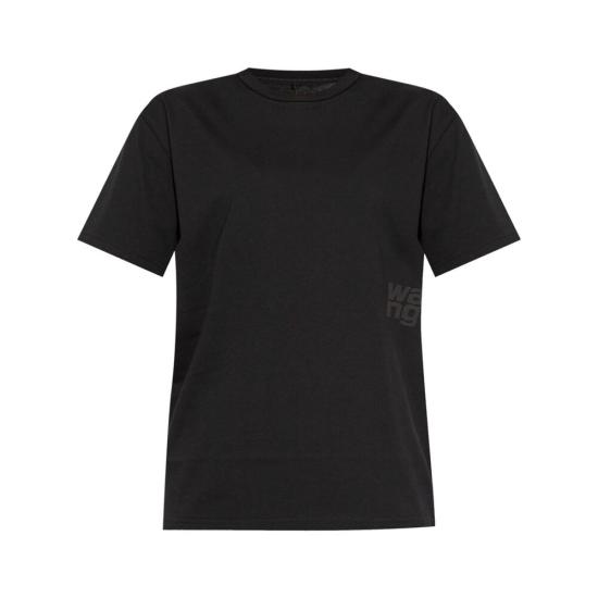 24FW 티바이알렉산더왕 반팔 티셔츠 4CC3241520 001 BLACK