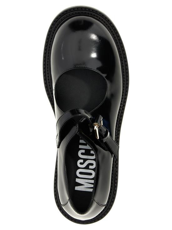 24FW 모스키노 플랫 슈즈 MA10704C0LMJ0000 - MOSCHINO