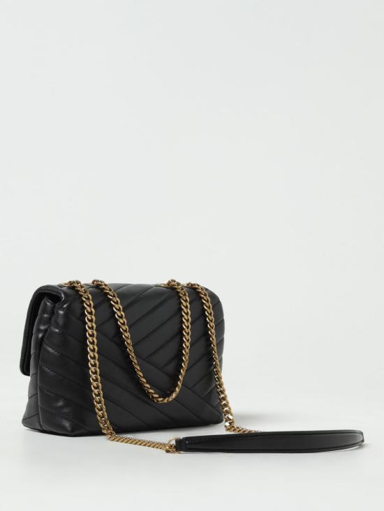 26SS 토리버치 키라 쉐브론 스몰 컨버터블 숄더백 90452 001 Black - TORY BURCH