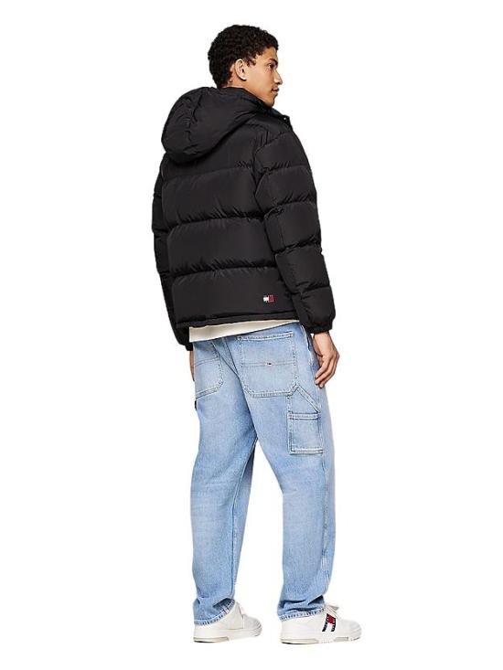 24FW 토미진 숏패딩 DM0DM19537 BDS NERO BLACK - TOMMY JEANS