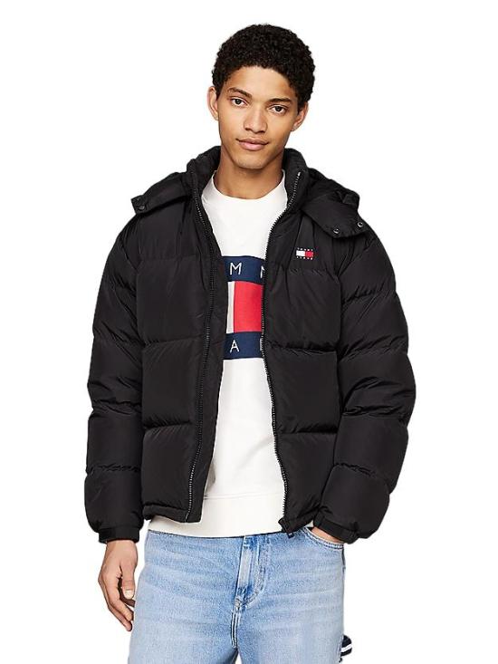 24FW 토미진 숏패딩 DM0DM19537 BDS NERO BLACK - TOMMY JEANS