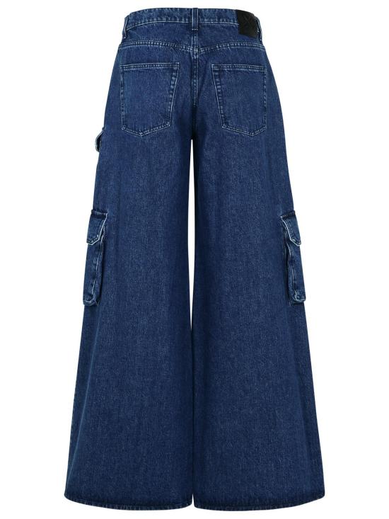 24FW 오프화이트 데님 팬츠 OWYB019F24DEN0014600 Blue - OFF WHITE