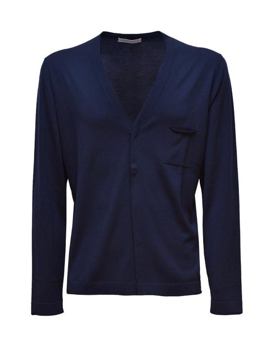 CONTINUATIVO OLD 고즈 보태니컬 가디건 GB 115 33436763 BLUE