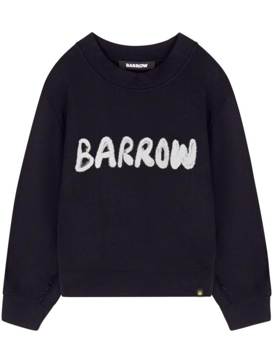  바로우 긴팔 티셔츠 F4BWUASW035 110 BLACK