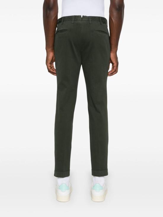  인코텍스 스트레이트 팬츠 1W0851 4055C 737 DARK GREEN - INCOTEX