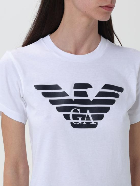  엠포리오 아르마니 반팔 티셔츠 8N2T9C2J53Z F108 White - EMPORIO ARMANI