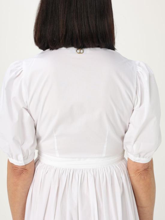  트윈셋 롱 원피스 241TT2063 00001 White - TWINSET