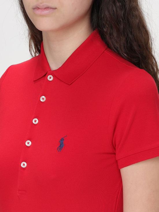 25FW 폴로 랄프로렌 폴로 티셔츠 211870245004 Red - POLO RALPH LAUREN