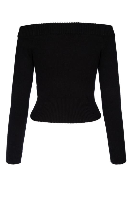  알렉산더 맥퀸 긴팔 티셔츠 758588Q1A6X 1170 BLACKORANGE - ALEXANDER MCQUEEN