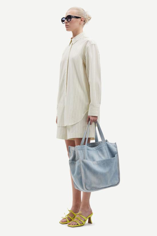  삼소앤삼소 셔츠 F24200110 Sweet Pea St - SAMSOE SAMSOE