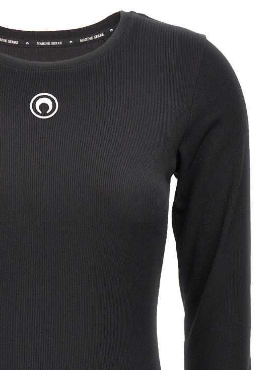 25FW 마린세르 숏 원피스 WDR267ACJER0011BK99 Black - MARINE SERRE